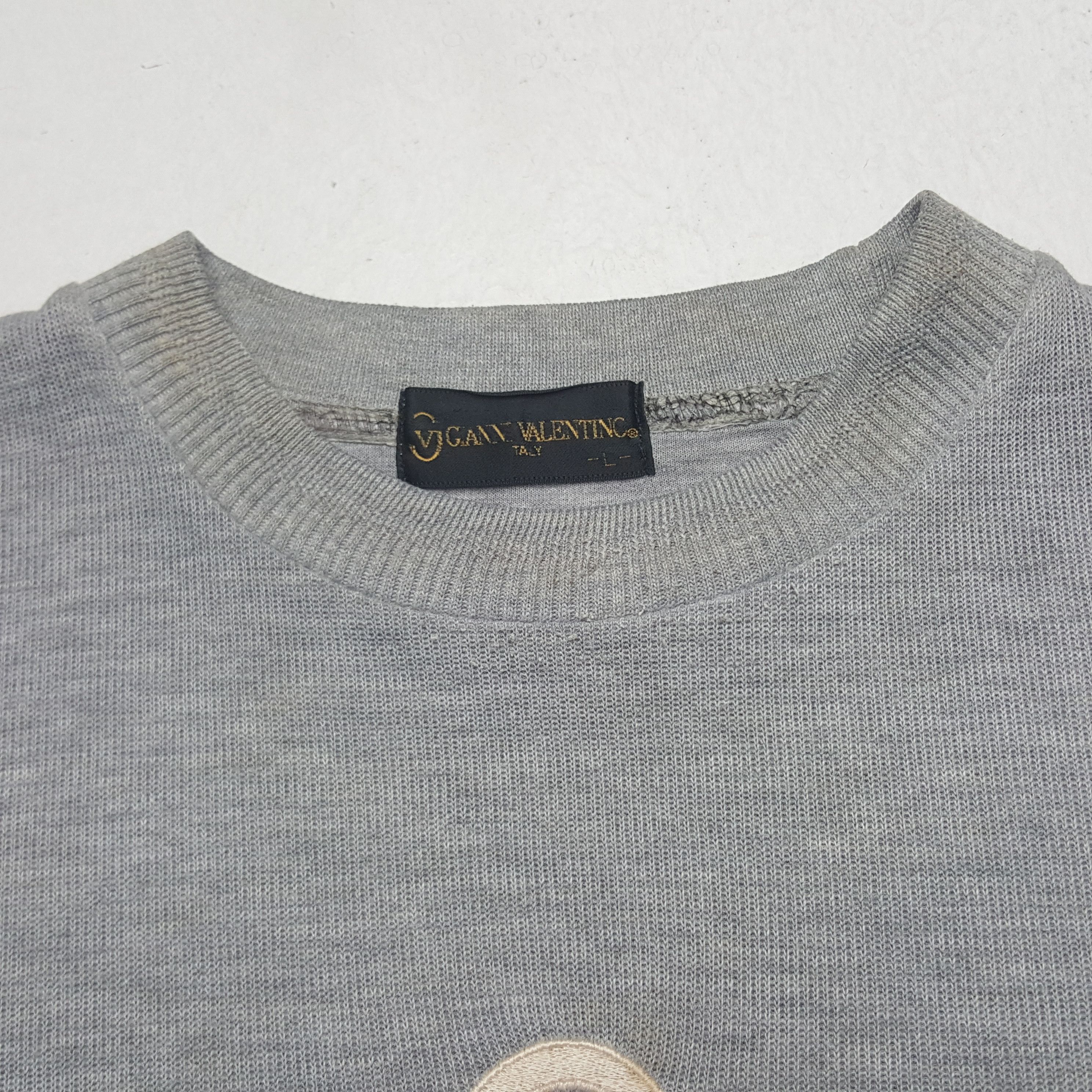 Gianni Valentino Vintage Ganni Valentino Designer Brand Sweatshirt RR5 Size US L / EU 52-54 / 3 - 4 Thumbnail