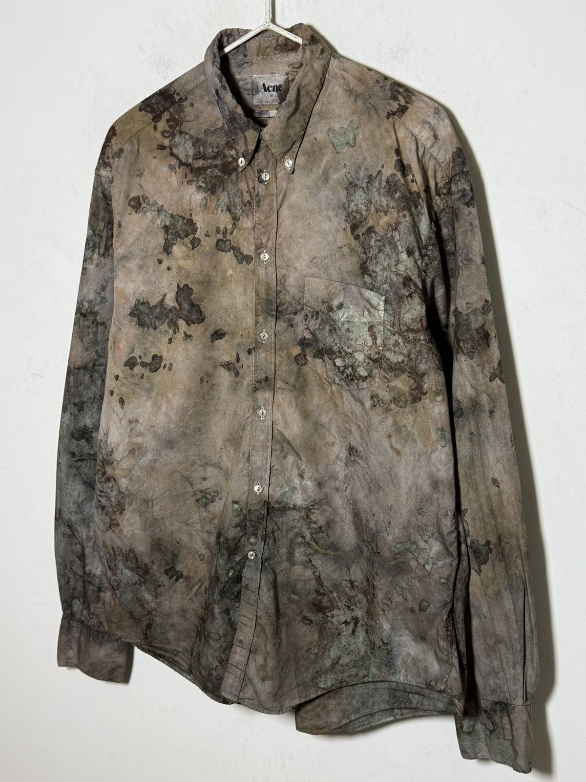 Acne Studios Acne Studios custom overdyed button-down shirt Size US L / EU 52-54 / 3 - 2 Thumbnail