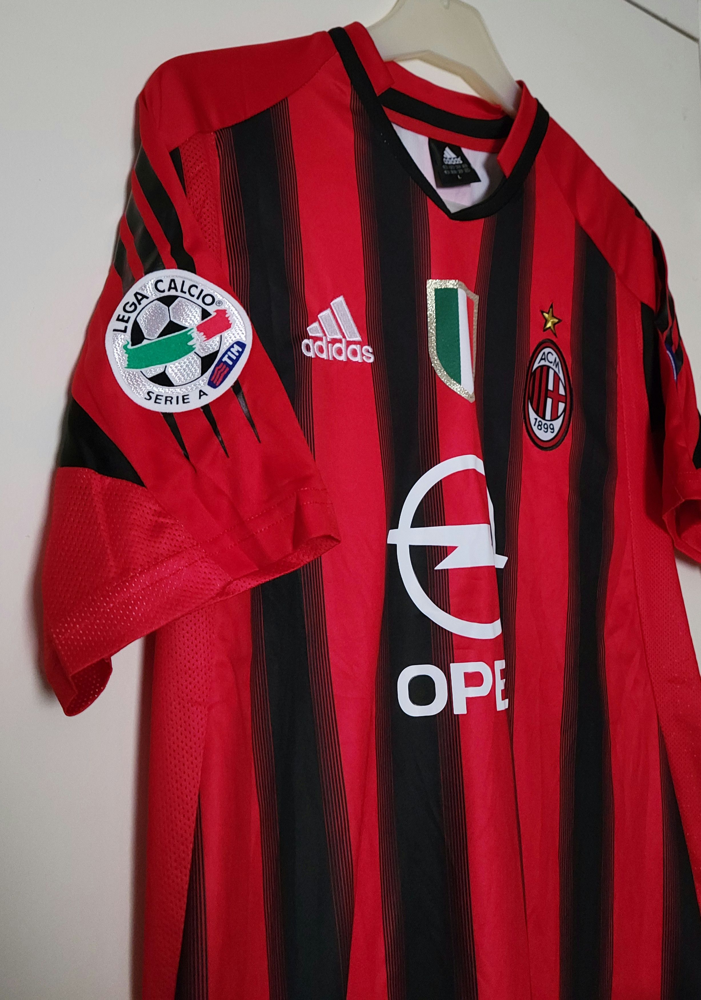 Other AC Milan 2004-2005 Crespo 11 Vintage Retro Football Jersey Size US L / EU 52-54 / 3 - 3 Thumbnail