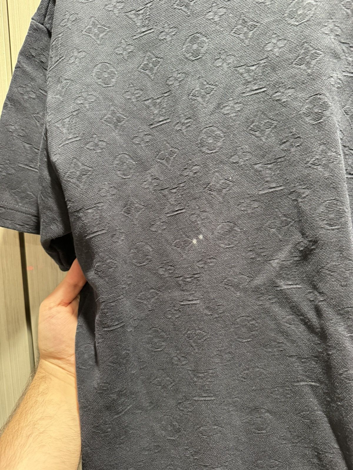 Louis Vuitton Louis Vuitton Navy Monogram Pocket Shirt Size US L / EU 52-54 / 3 - 5 Thumbnail