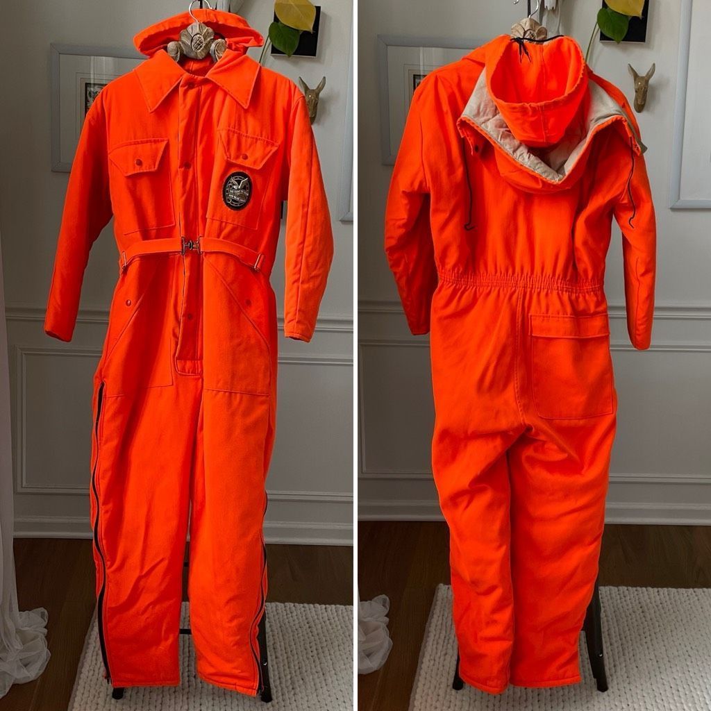 Vintage Vintage 70s Fleetwood Sportswear Blaze Orange Insulated Cove Size US M / EU 48-50 / 2 - 1 Thumbnail