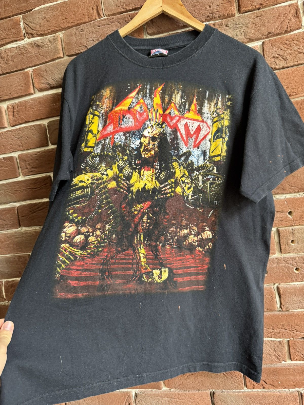 Band Tees Vintage 00s Sodom Thrash Metal Tour Band Tshirt L Black Size US L / EU 52-54 / 3 - 4 Thumbnail