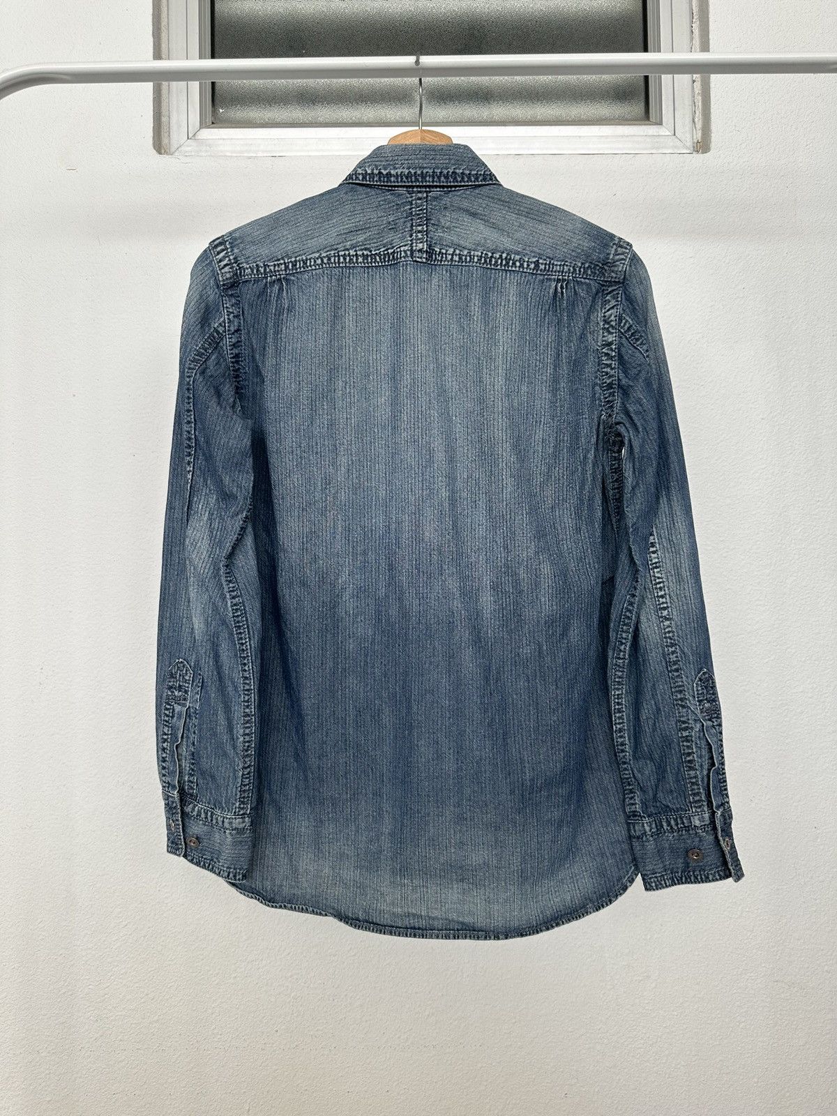 GOA 00's GOA military style dyed denim shirt Size US M / EU 48-50 / 2 - 13 Thumbnail