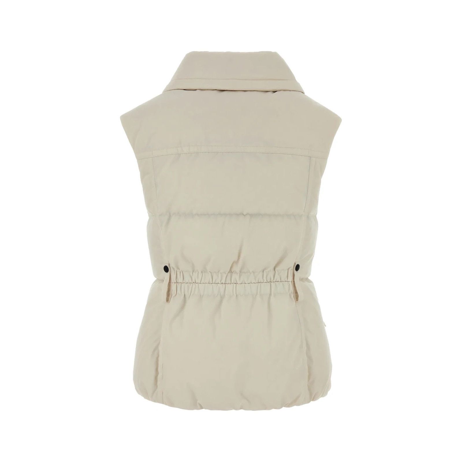 Moncler MONCLER GRENOBLE Hallaine Ivory Polyester Sleevless Down Jac Size XL / US 12-14 / IT 48-50 - 2 Thumbnail
