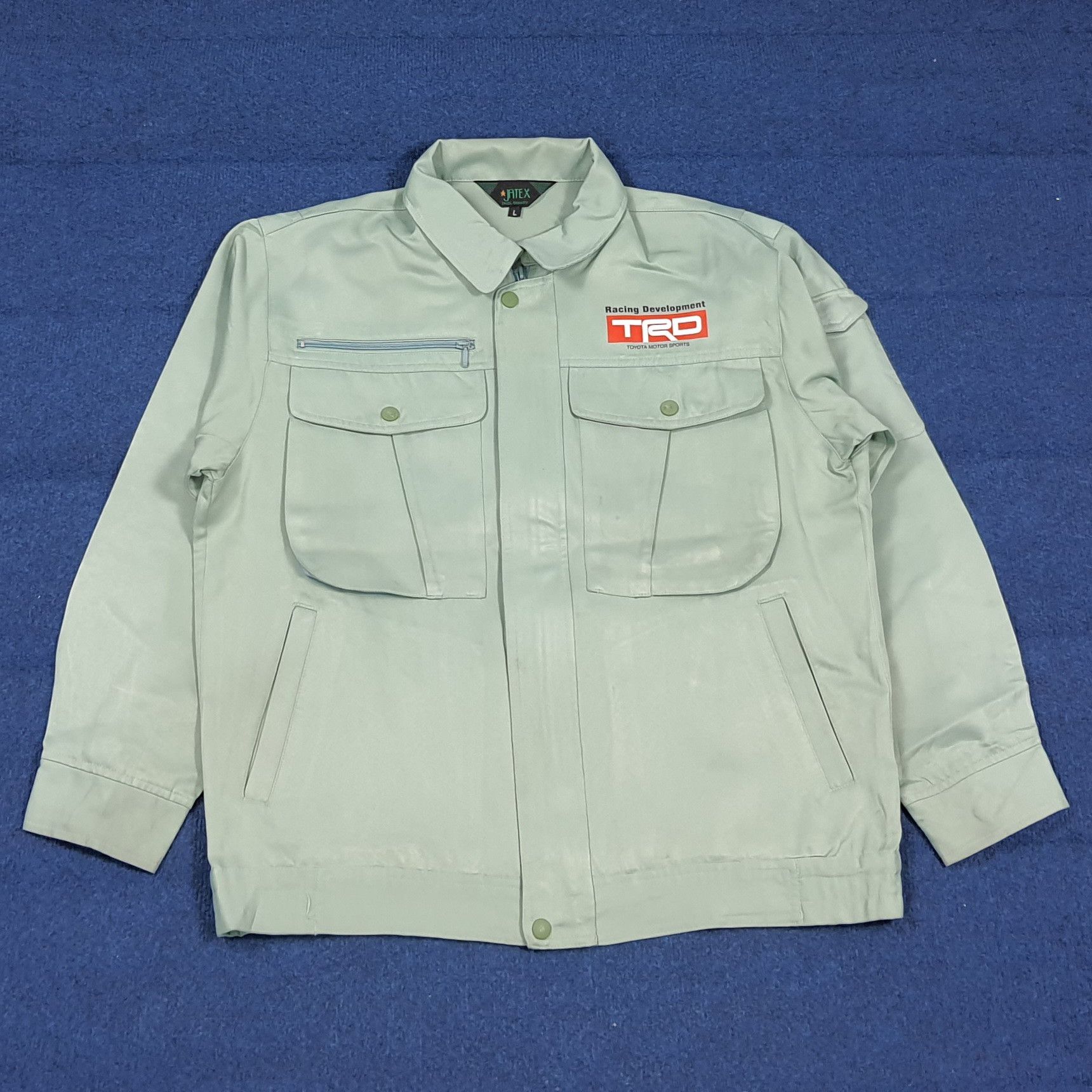 Japanese Brand Vintage TRD Toyota Motor Sports Custom Logo Jacket C295N24 Size US M / EU 48-50 / 2 - 3 Thumbnail