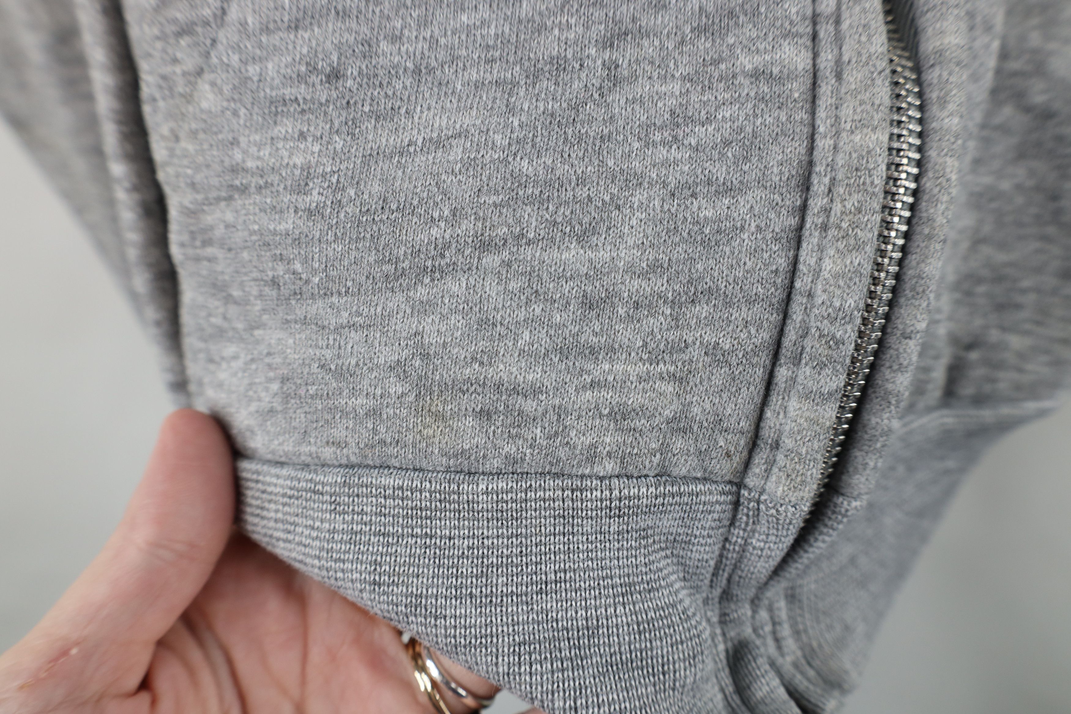 Vintage Vintage 70s Streetwear Thermal Lined Zip Hoodie Gray USA Size US XL / EU 56 / 4 - 6 Thumbnail