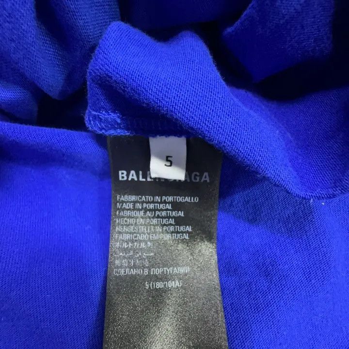 Balenciaga Balenciaga Balenciaga x Adidas Blue Long Sleeve TShirt -25 Size US L / EU 52-54 / 3 - 2 Thumbnail