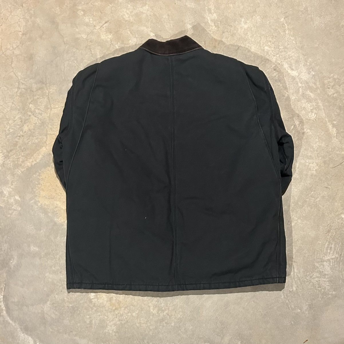 Carhartt × Vintage Crazy Vintage Faded Carhartt Style Chore Work Jacket Size US XXL / EU 58 / 5 - 9 Thumbnail