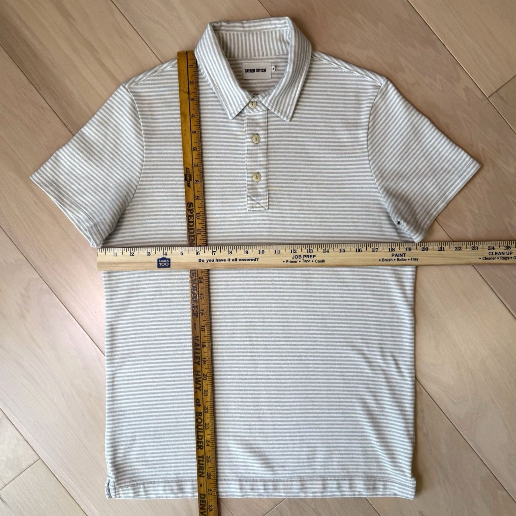 Arc'teryx Taylor Stitch Polo Shirt 38 Oatmeal Short Sleeve California Mens Size US M / EU 48-50 / 2 - 2 Thumbnail