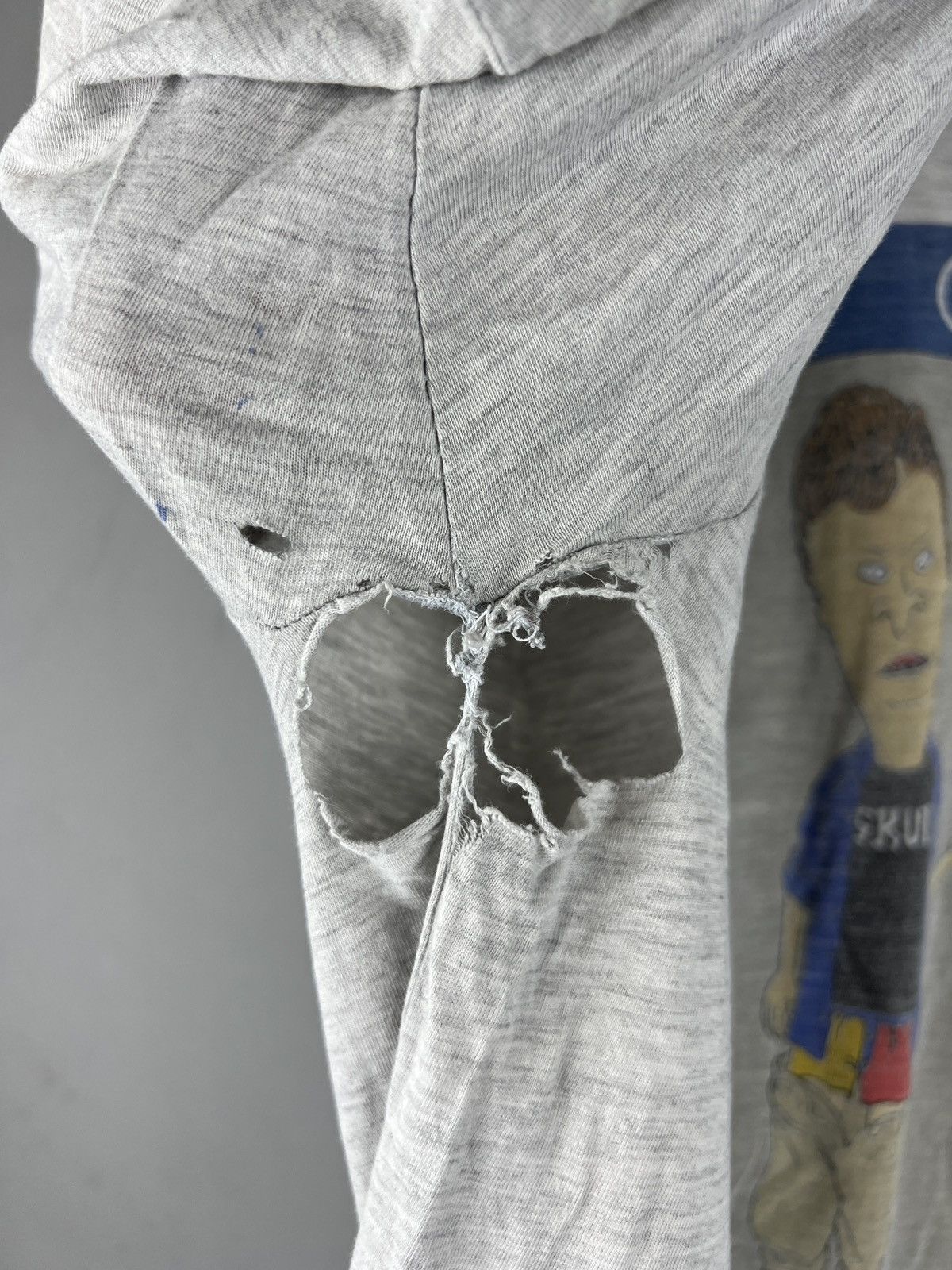 Mtv VTG Distressed 1998 BEAVIS AND BUTTHEAD TONY PULL MY FINGER Size US L / EU 52-54 / 3 - 10 Thumbnail