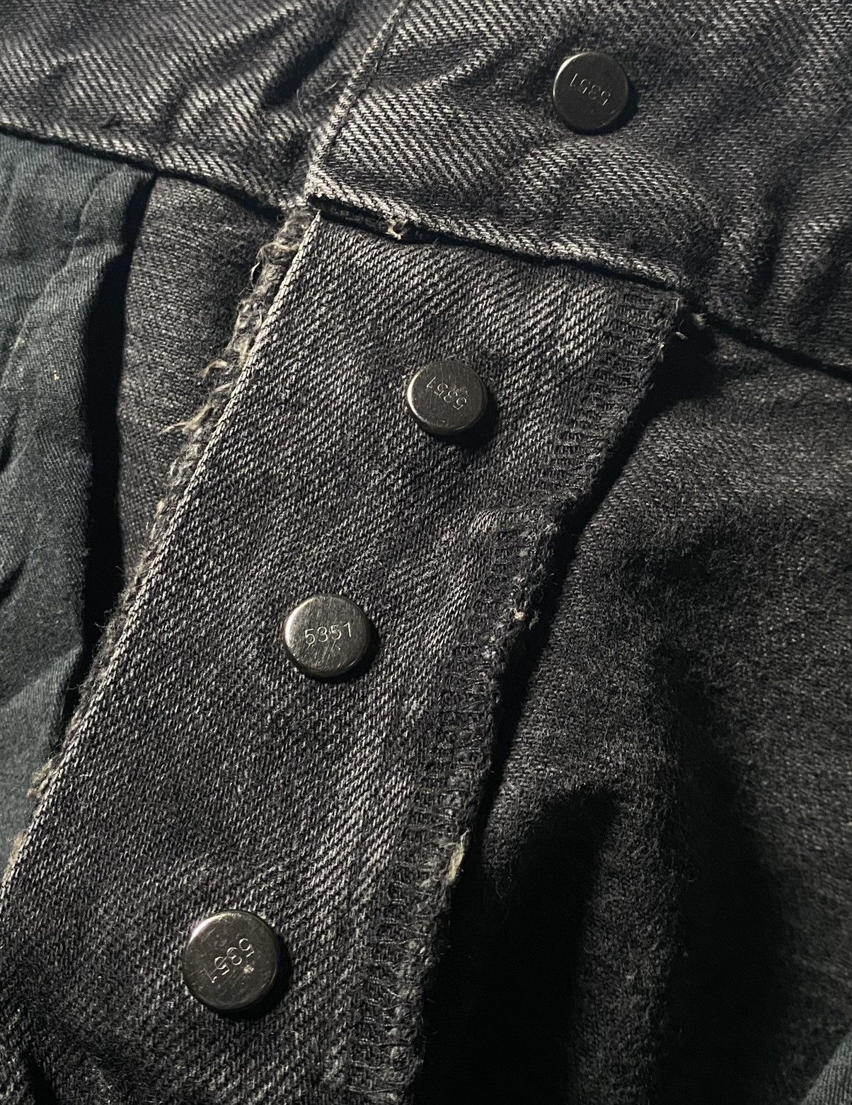 5351 POUR LES HOMMES 5351 Pour Les Hommes - Flared Washed Denim Jeans Size US 35 - 11 Thumbnail
