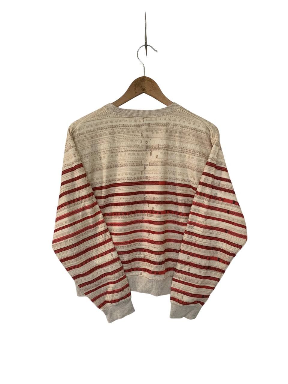 Jean Paul Gaultier Vintage Jean Paul Gaultier Sweatshirt Stripe Size S / US 4 / IT 40 - 3 Thumbnail
