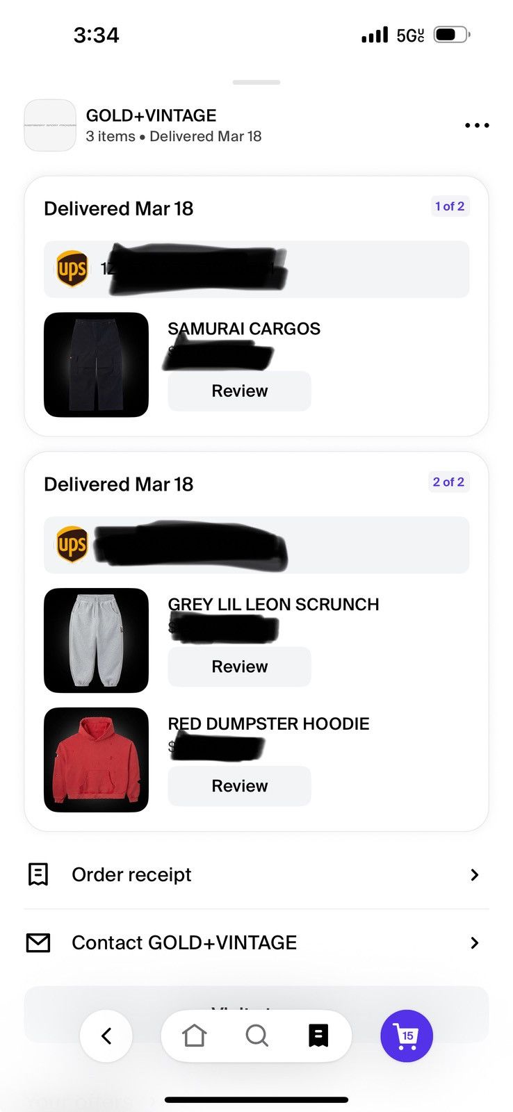 The GV Gallery Gv gallery “samurai cargos” XL Size US 38 / EU 54 - 4 Thumbnail