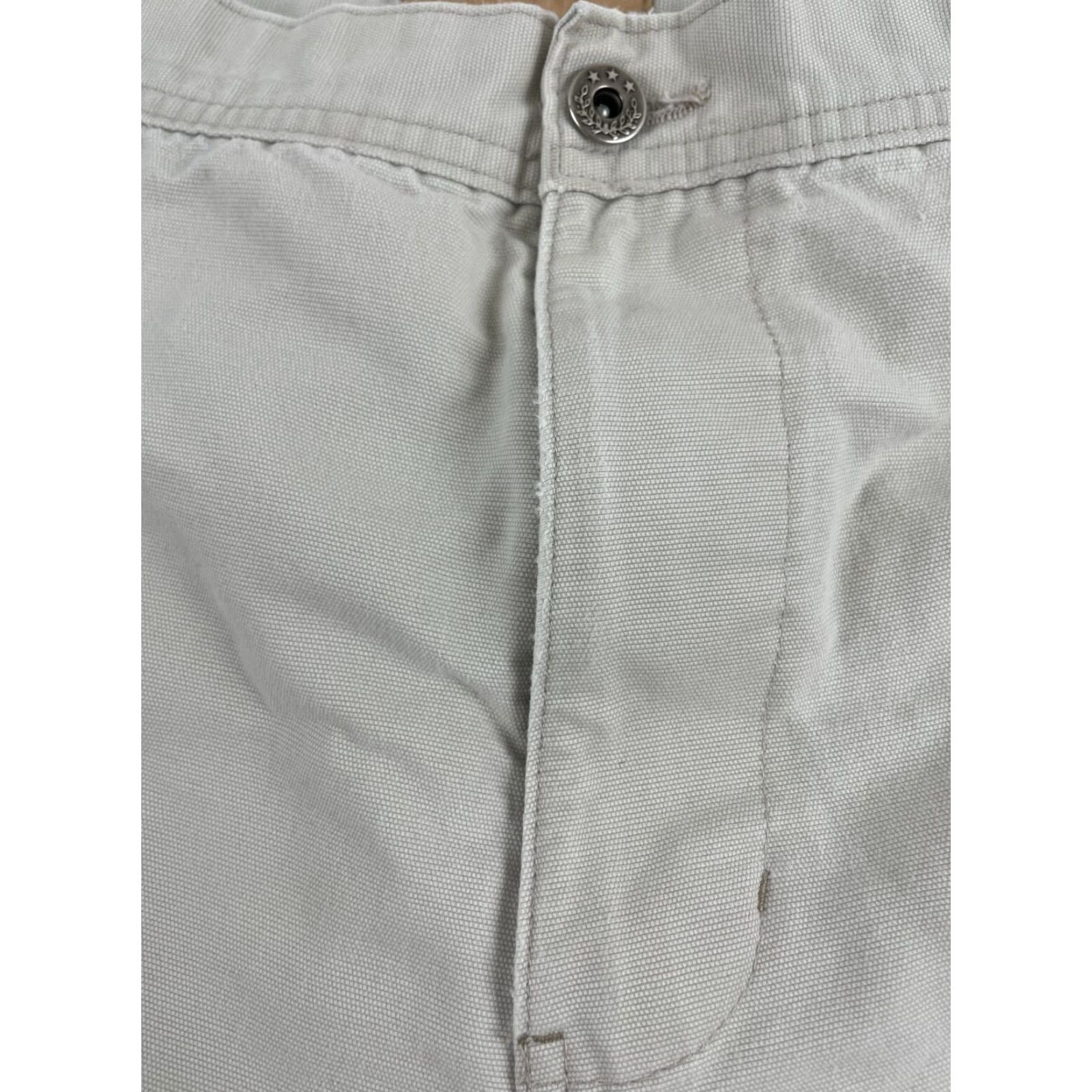 Vintage Canyon River Blues Shorts Men's 40 Tan Carpenter Pockets Cotton Flat Front 11in Inseam Size US 40 / EU 56 - 3 Thumbnail