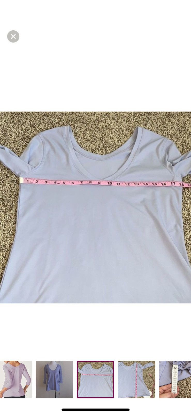 Fabletics Fabletics XS purple samantha II top Size XS / US 0-2 / IT 36-38 - 3 Thumbnail