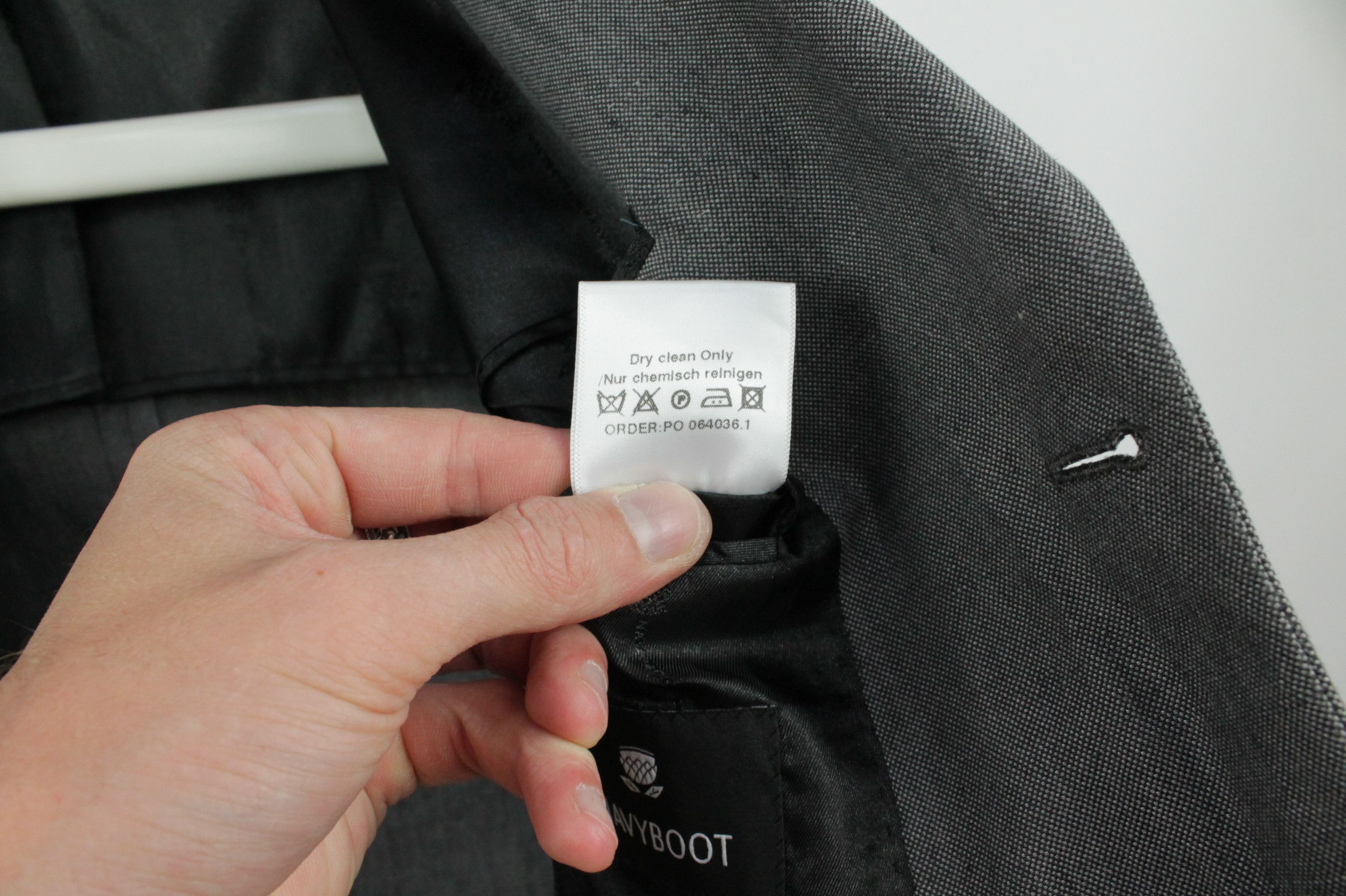 NAVYBOOT NAVYBOOT Gray Cotton Linen Sport Coat Blazer Jacket Size US M / EU 48-50 / 2 - 10 Thumbnail