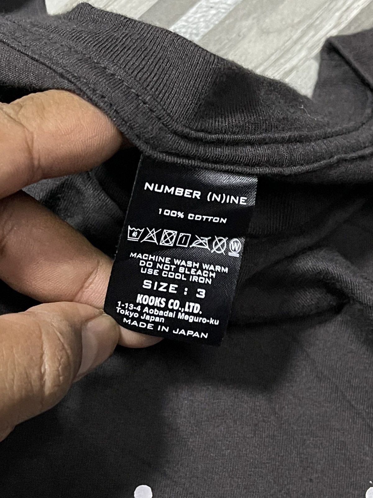 Number (N)ine Number Nine Is Dead Tee Size US M / EU 48-50 / 2 - 3 Thumbnail