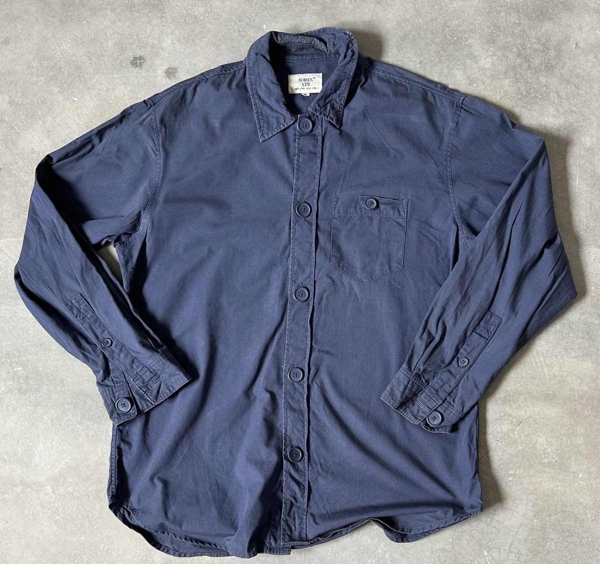 Avirex VINTAGE AVIREX BUTTON HEAVY SHIRT Size US XL / EU 56 / 4 - 1 Thumbnail