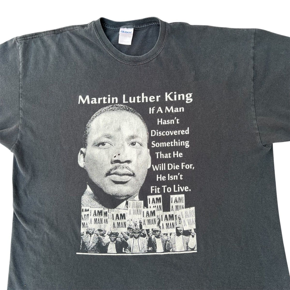 Vintage Vintage Martin Luther King Black History T-Shirt Size US XXL / EU 58 / 5 - 3 Thumbnail