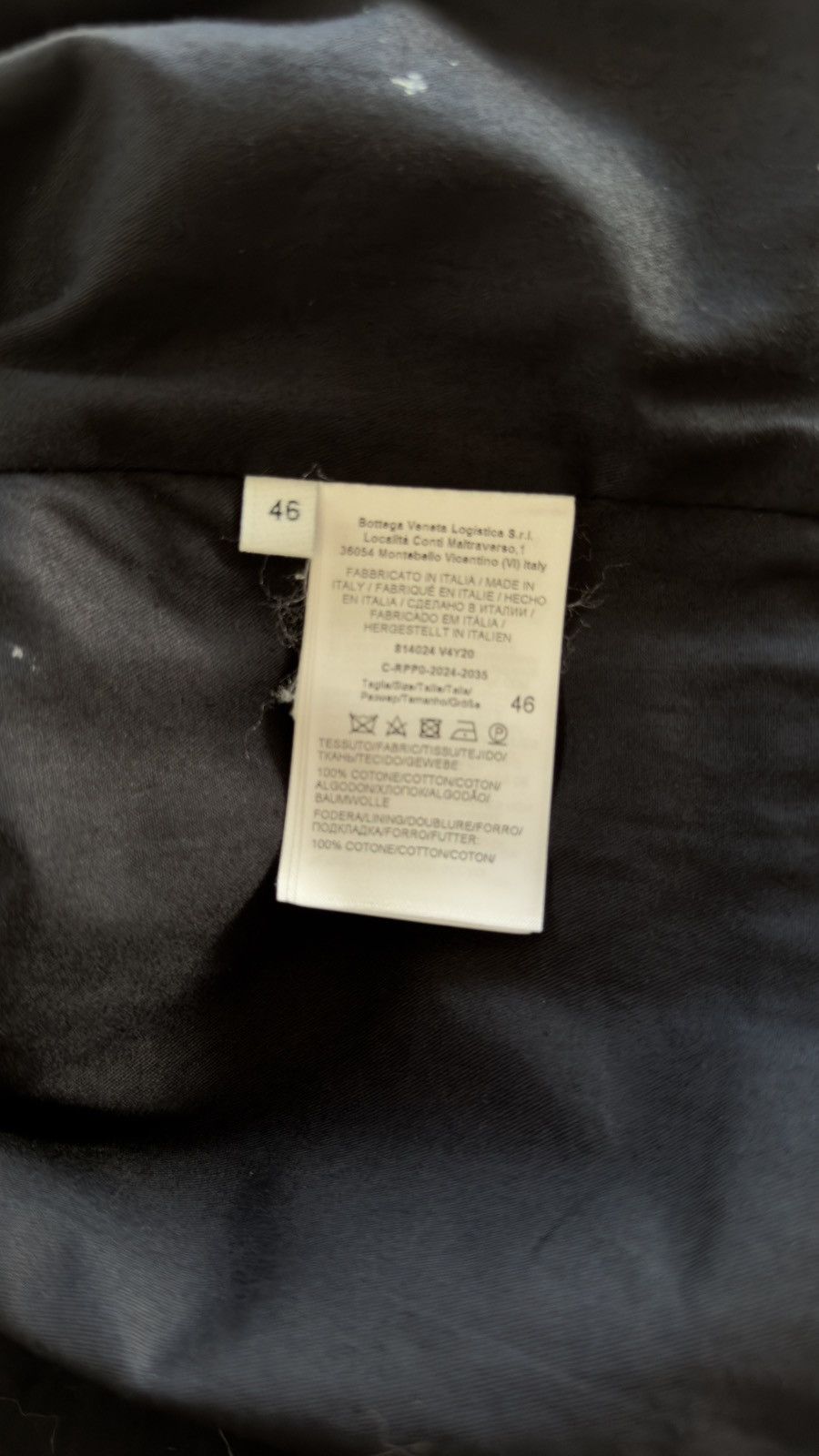 Bottega Veneta Fine Compact Cotton Twill Cropped Trench Coat Size US S / EU 44-46 / 1 - 12 Thumbnail