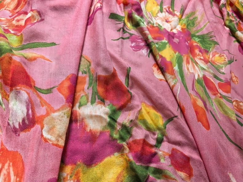 Loro Piana LORO PIANA Silk velvet printed shawl Size ONE SIZE - 6 Thumbnail