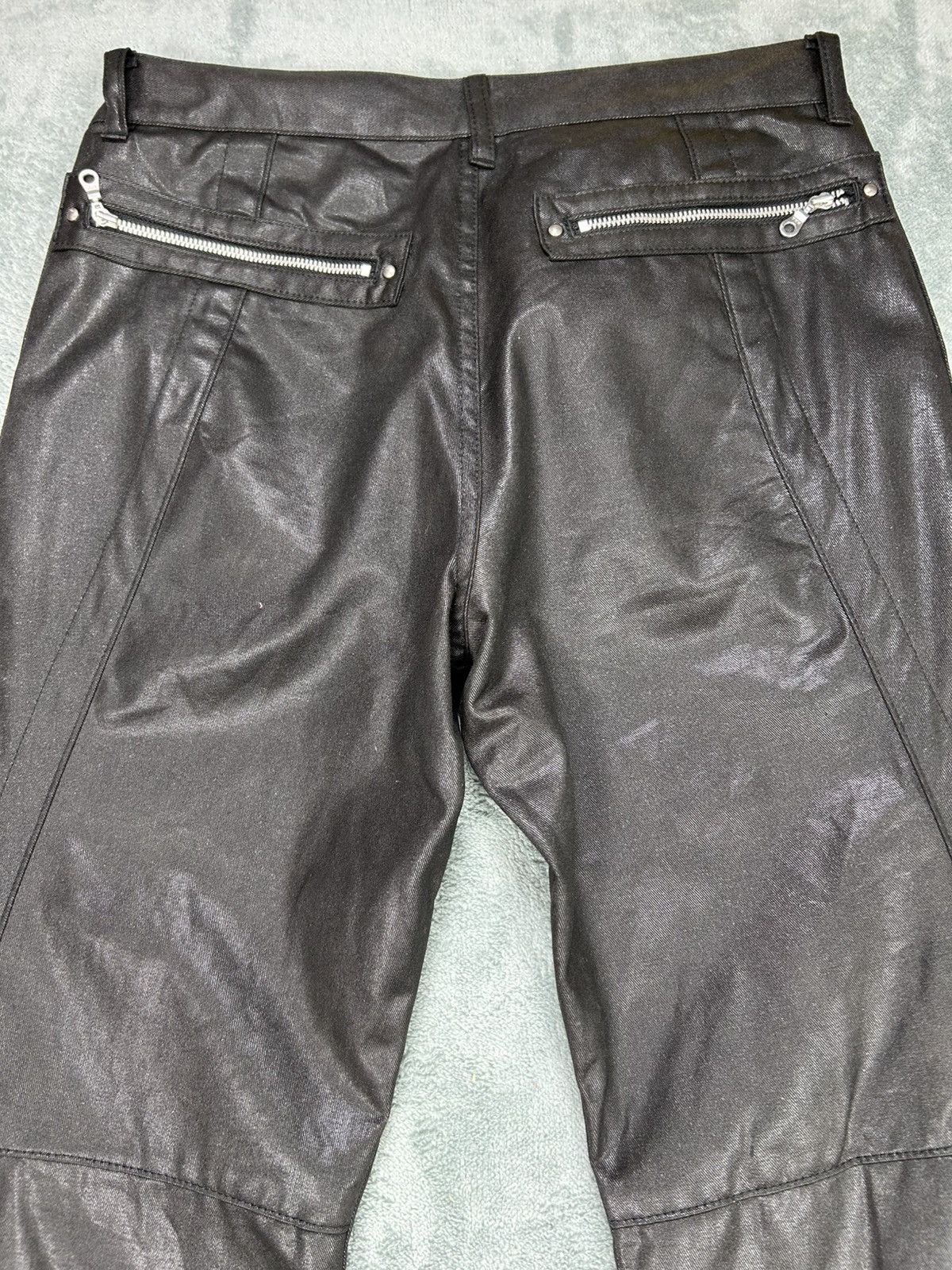 14th Addiction × Japanese Brand Ateller Sab Men Flared Wax Pants. S0131 Size US 30 / EU 46 - 7 Thumbnail