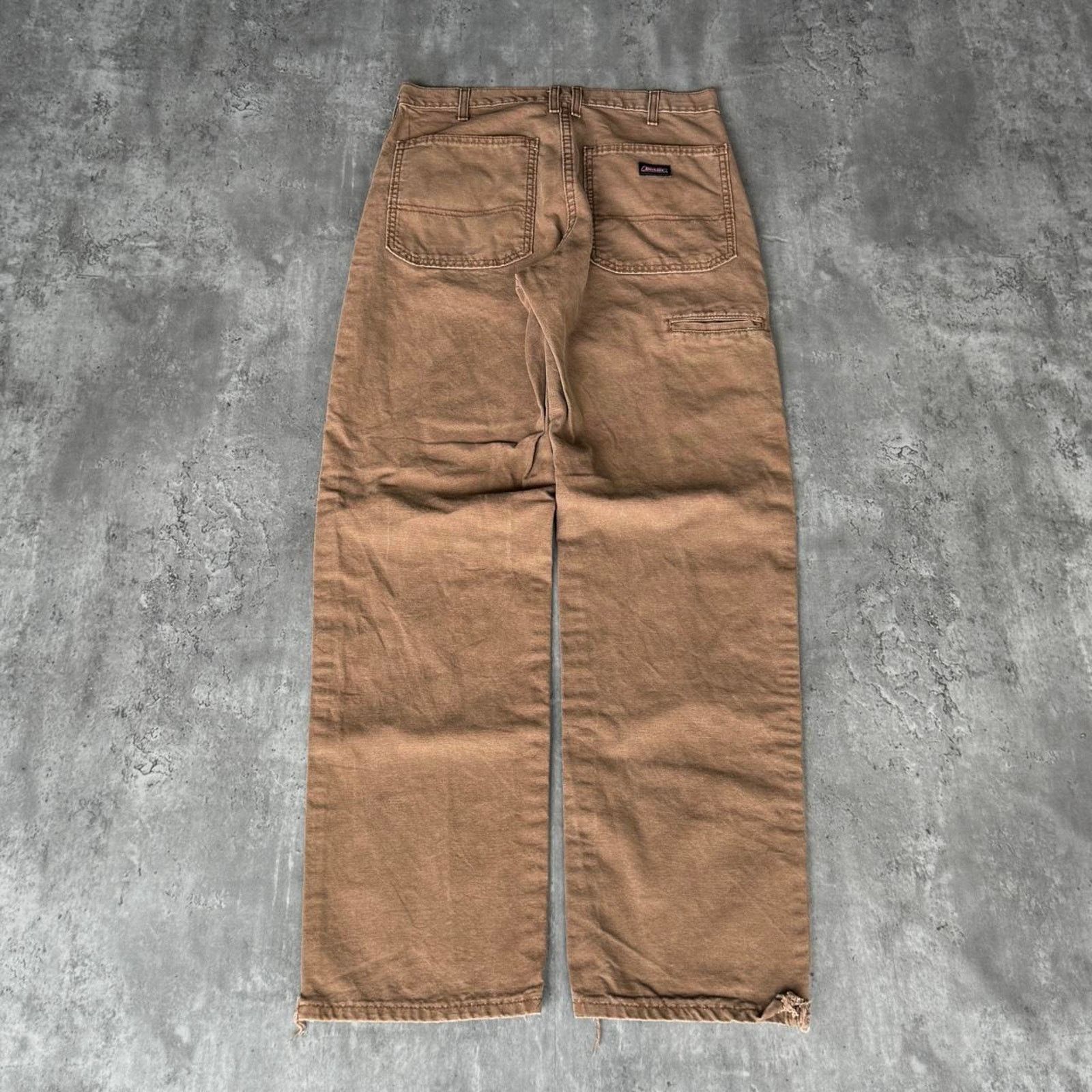 Carhartt × Carhartt Wip × Dickies Crazy Y2K Carhartt Style Baggy Carpenter Skater Grunge Pants Size US 32 / EU 48 - 1 Thumbnail