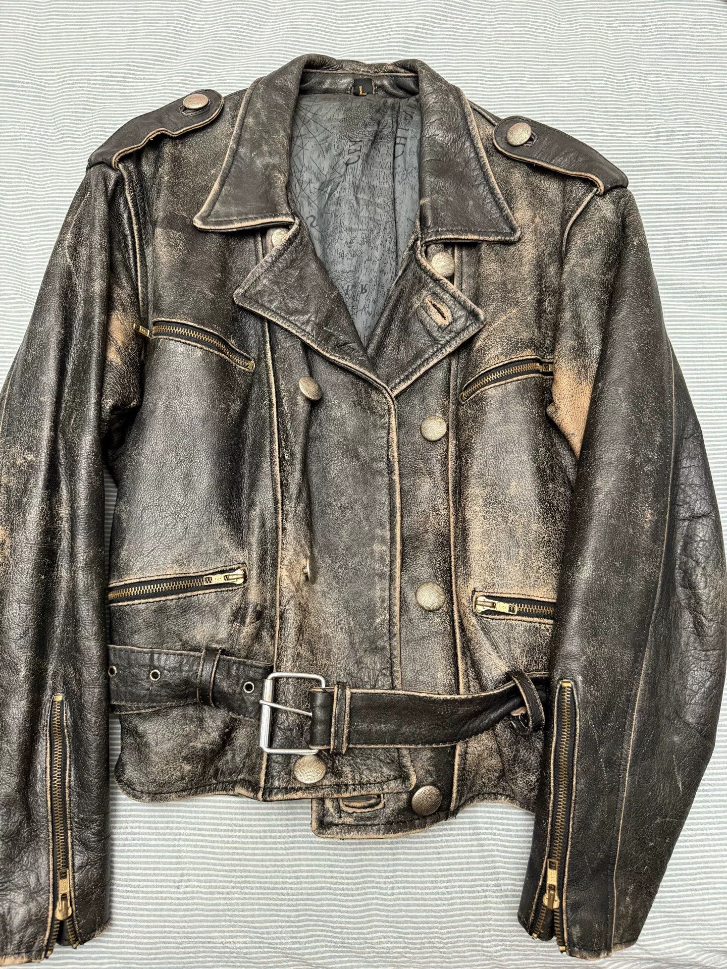 Vintage Polizei 80s German Police motorcycle Jacket | Grailed