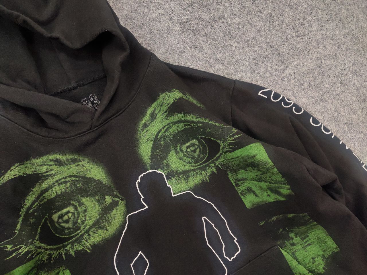 Yeat Yeat 2093 Lyfestyle Corp Surveillance Oversized eye hoodie Size US S / EU 44-46 / 1 - 4 Thumbnail