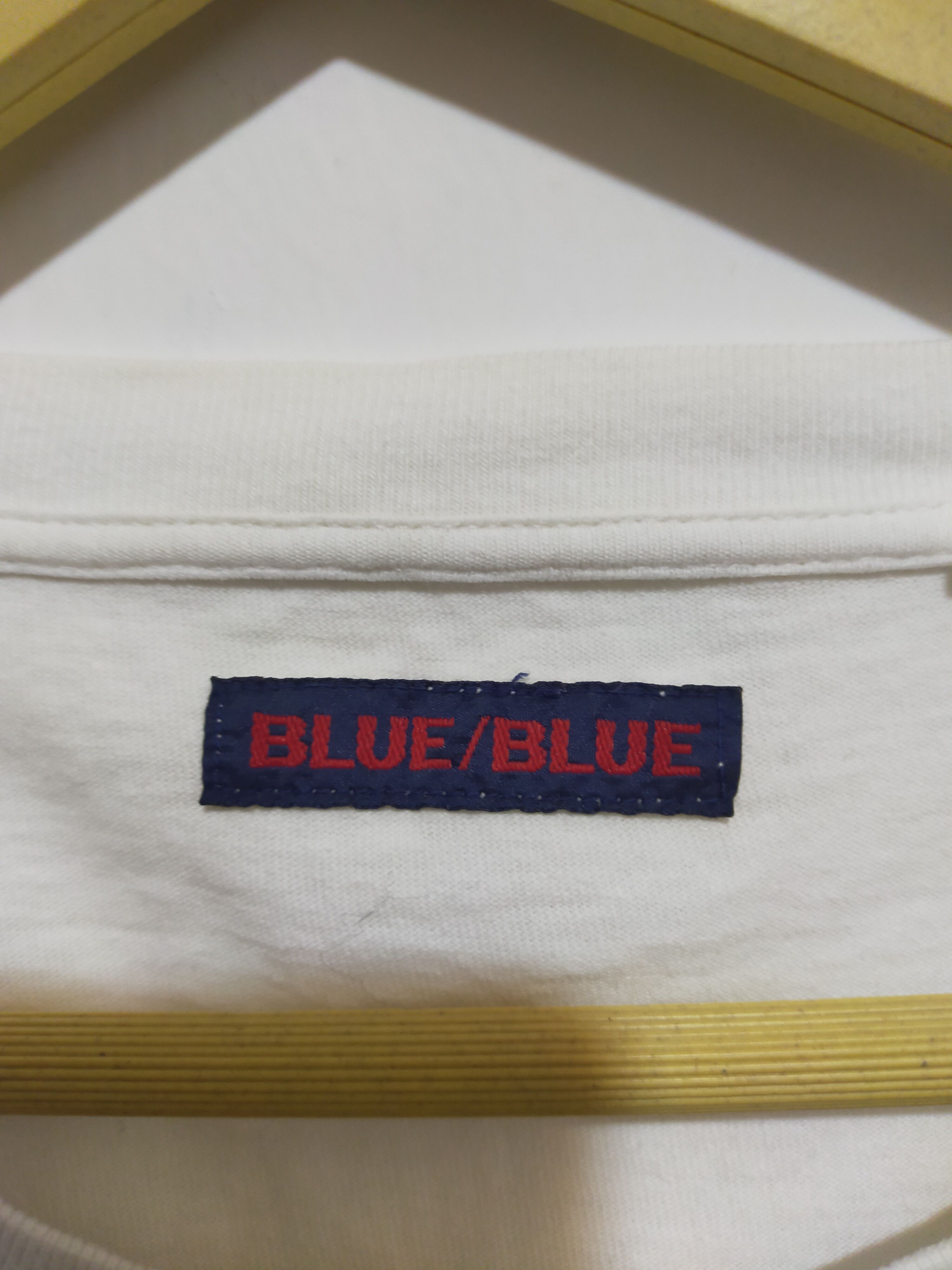 Blue Blue Japan BLUE BLUE SPELL OUT T SHIRT Size US S / EU 44-46 / 1 - 4 Thumbnail