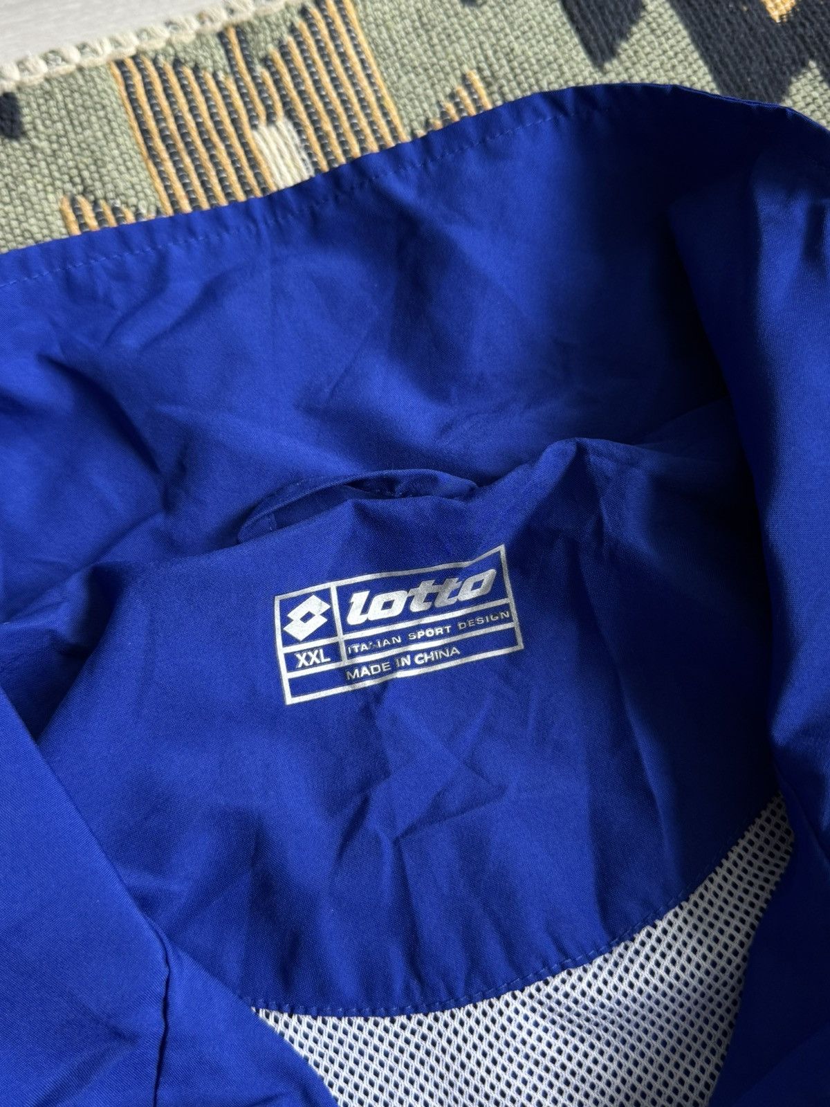 Lotto Sport Vintage Lotto Ukraine 2006-08 Soccer Jacket Blockcore Size US XXL / EU 58 / 5 - 14 Thumbnail