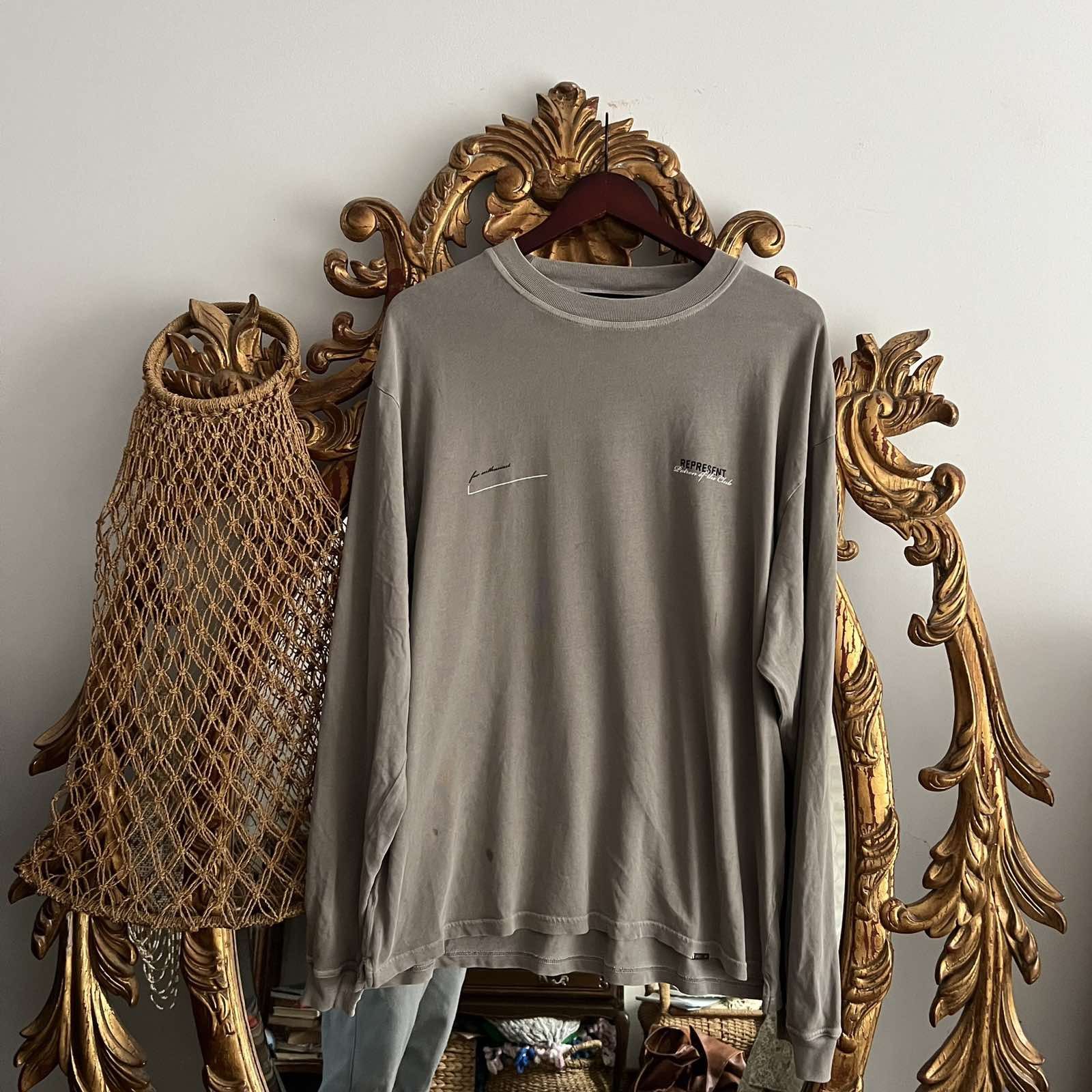 Represent Clo. Represent Men's Owners Club Long Sleeve Sz M Size US M / EU 48-50 / 2 - 2 Thumbnail