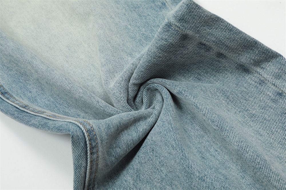 Japanese Brand × Jean Light-colored loose casual gradient distressed washed jeans Size US 32 / EU 48 - 6 Thumbnail