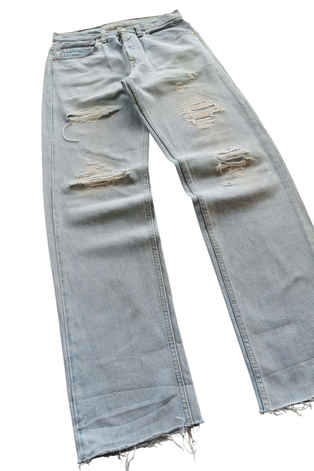 Levi's Vintage 90s levis distressed grunge jeans Size US 29 - 7 Thumbnail
