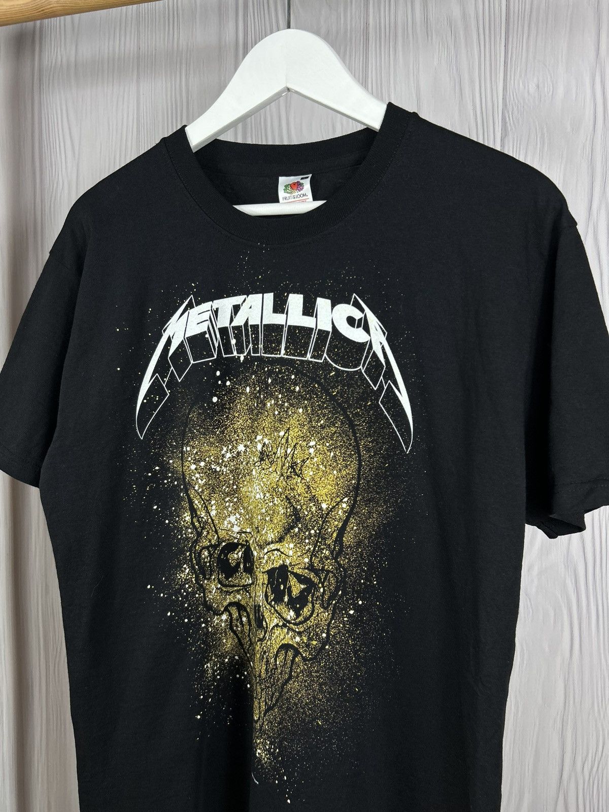 Band Tees Vintage Metallica 2011 Skull Band T-Shirt Size L Size US L / EU 52-54 / 3 - 3 Thumbnail
