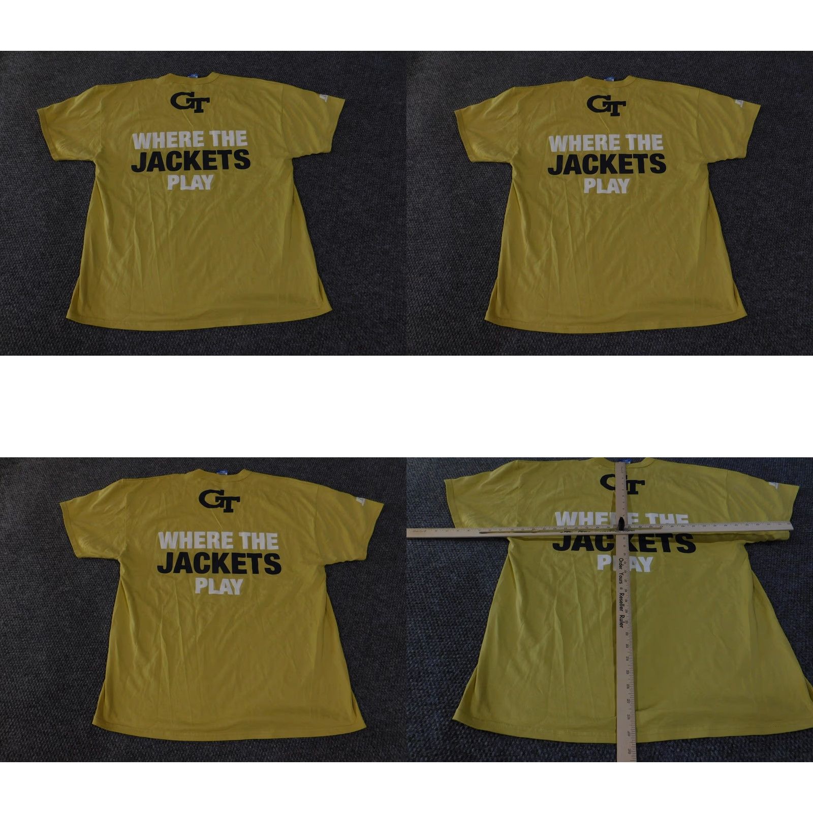 Russell Athletic Georgia Tech Yellow Jackets Shirt Mens XL Welcome To Atlanta Basketball NCAA GT Size US XL / EU 56 / 4 - 8 Thumbnail