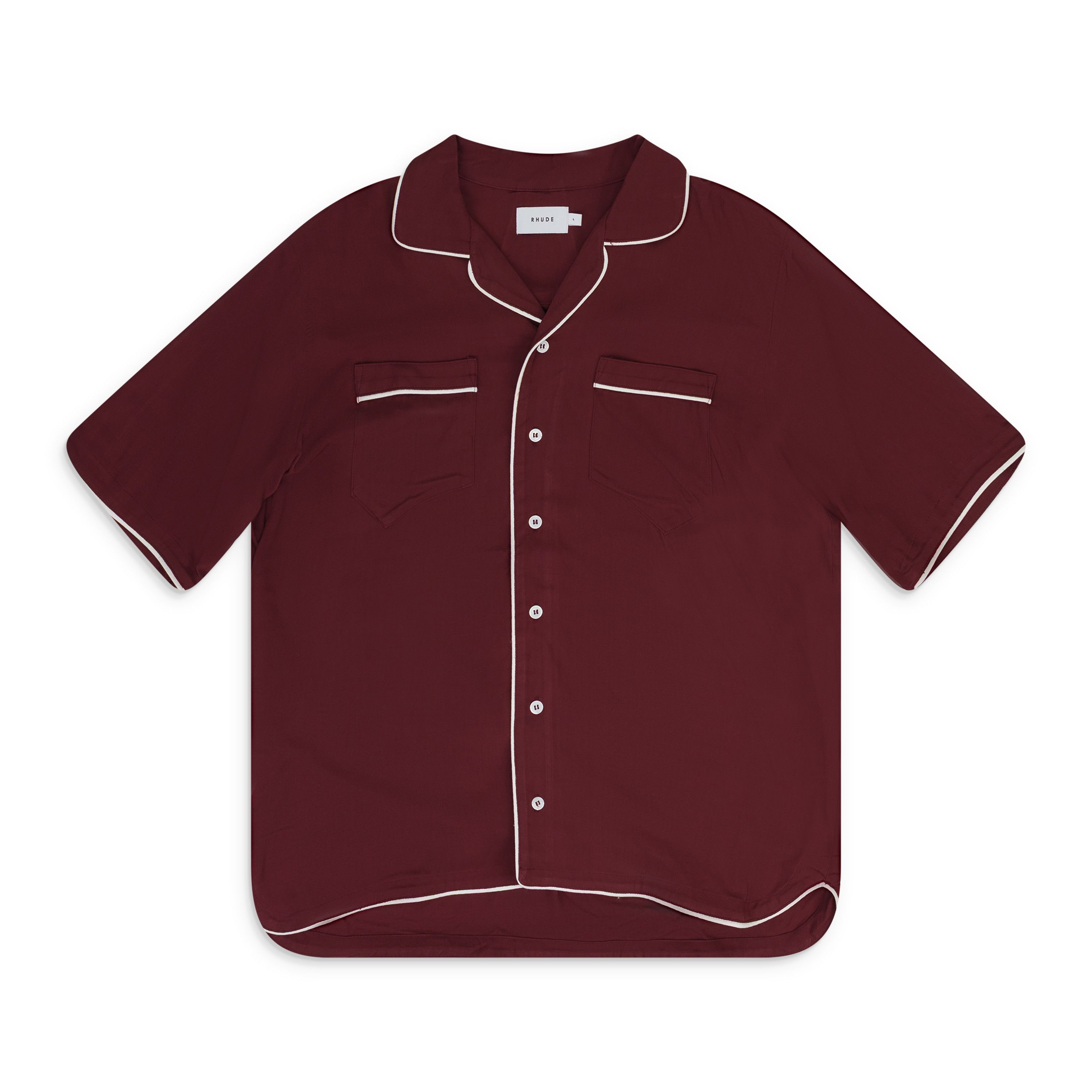 Rhude Pajama Shirt SIZE L Size US L / EU 52-54 / 3 - 1 Thumbnail