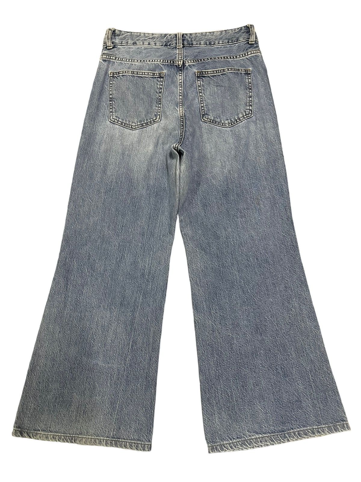 Uniqlo Vintage Japanese Uniqlo Blue Wash Baggy Style Jeans Size US 30 / EU 46 - 2 Thumbnail
