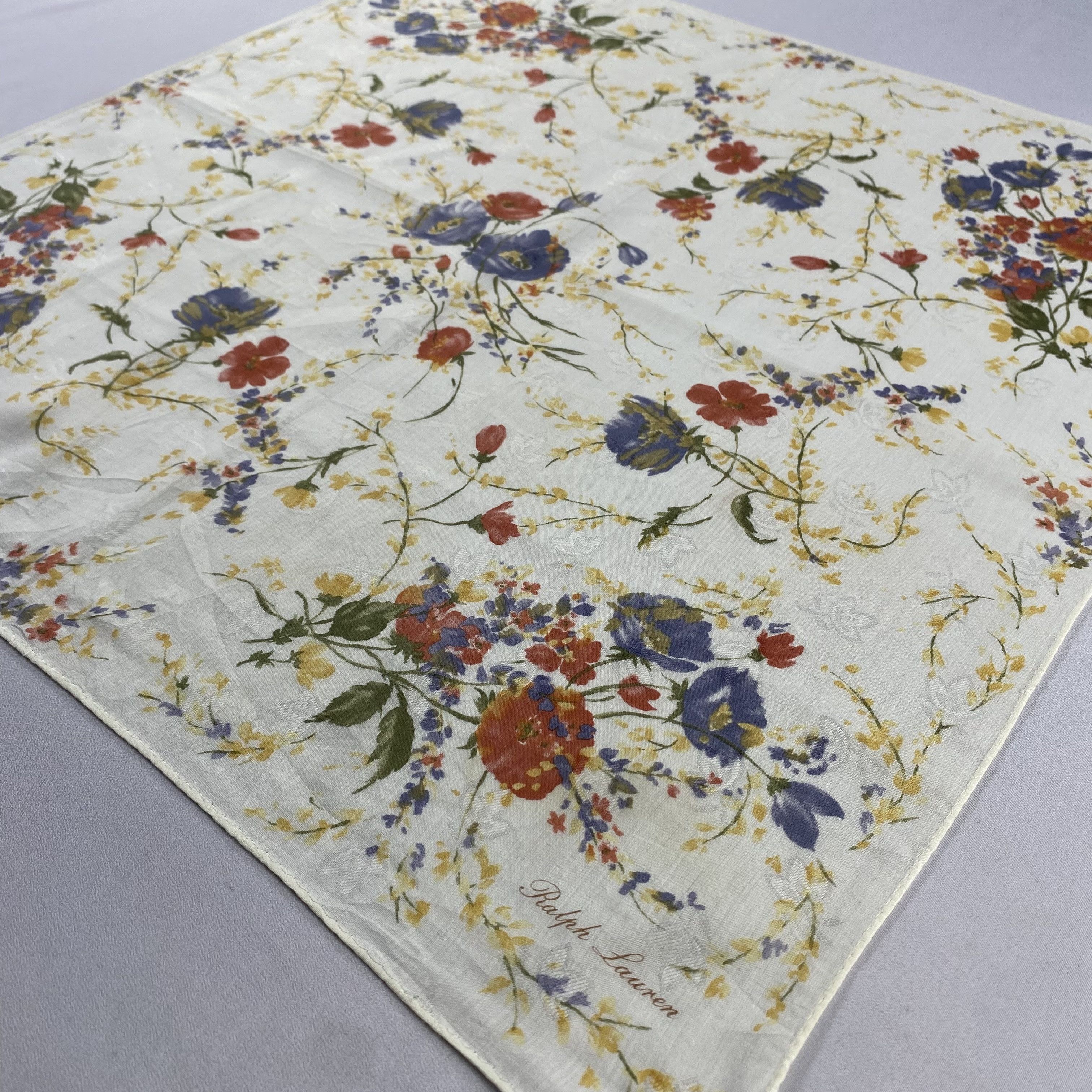 Ralph Lauren × Vintage Ralph Lauren Handkerchief / Neckerchief / Bandana-P1929 Size ONE SIZE - 2 Thumbnail