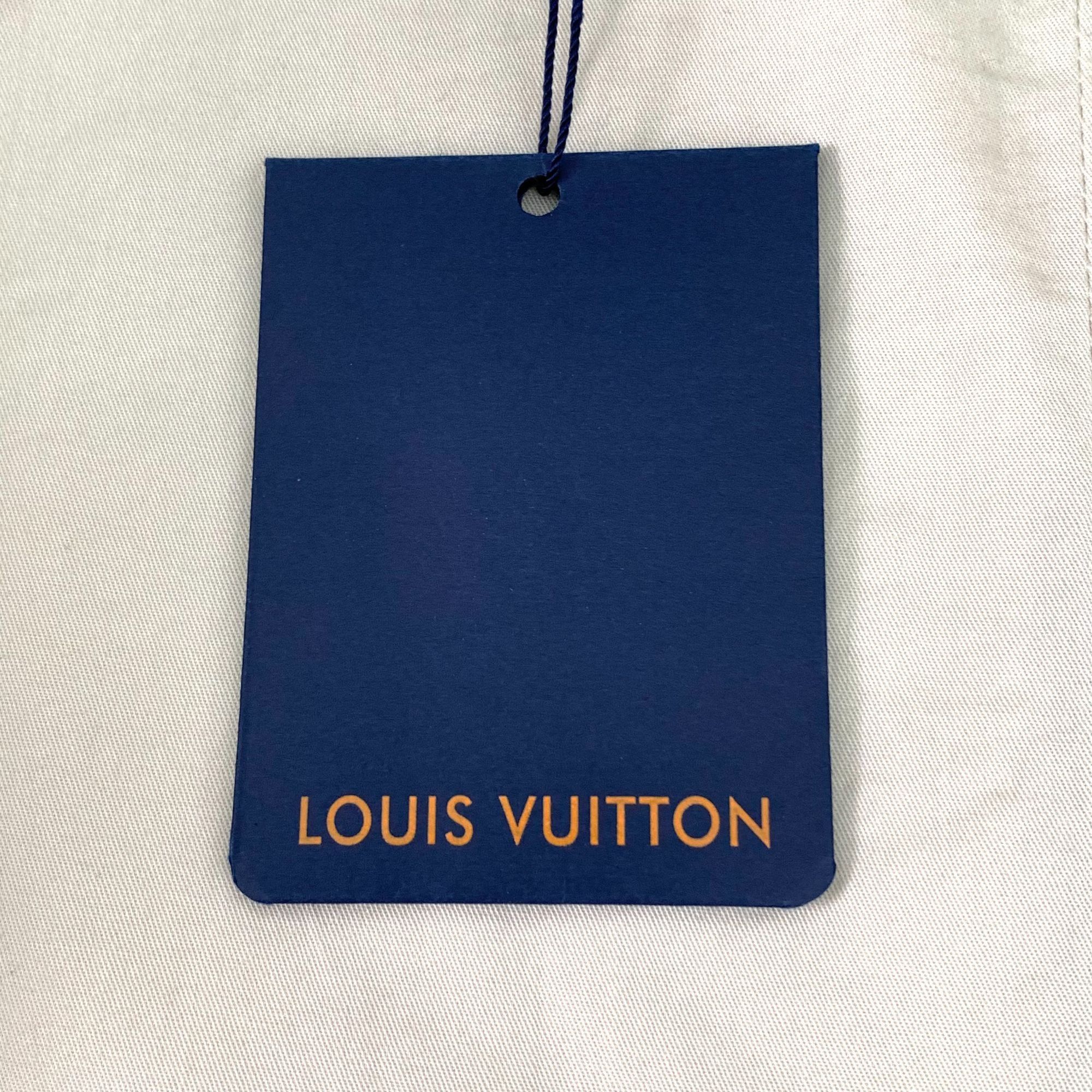 Louis Vuitton Louis Vuitton Embossed Monogram Beige Cotton Jacket Size US L / EU 52-54 / 3 - 6 Thumbnail