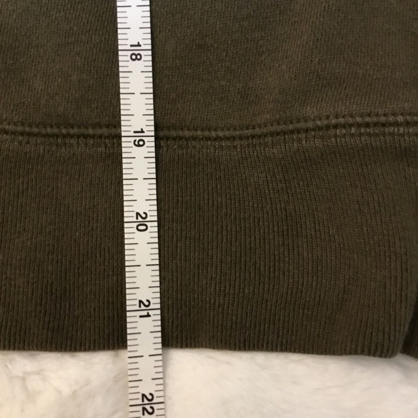 DKNY DKNY Olive Full-Zip Hoodie Size M / US 6-8 / IT 42-44 - 12 Thumbnail
