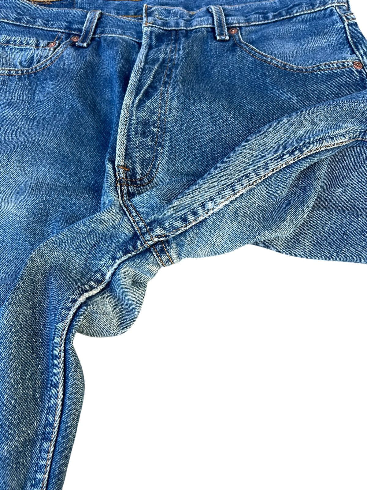 Levi's Vintage 1997 Levi’s 501 Faded Denim Regular Jeans Size US 33 - 13 Thumbnail