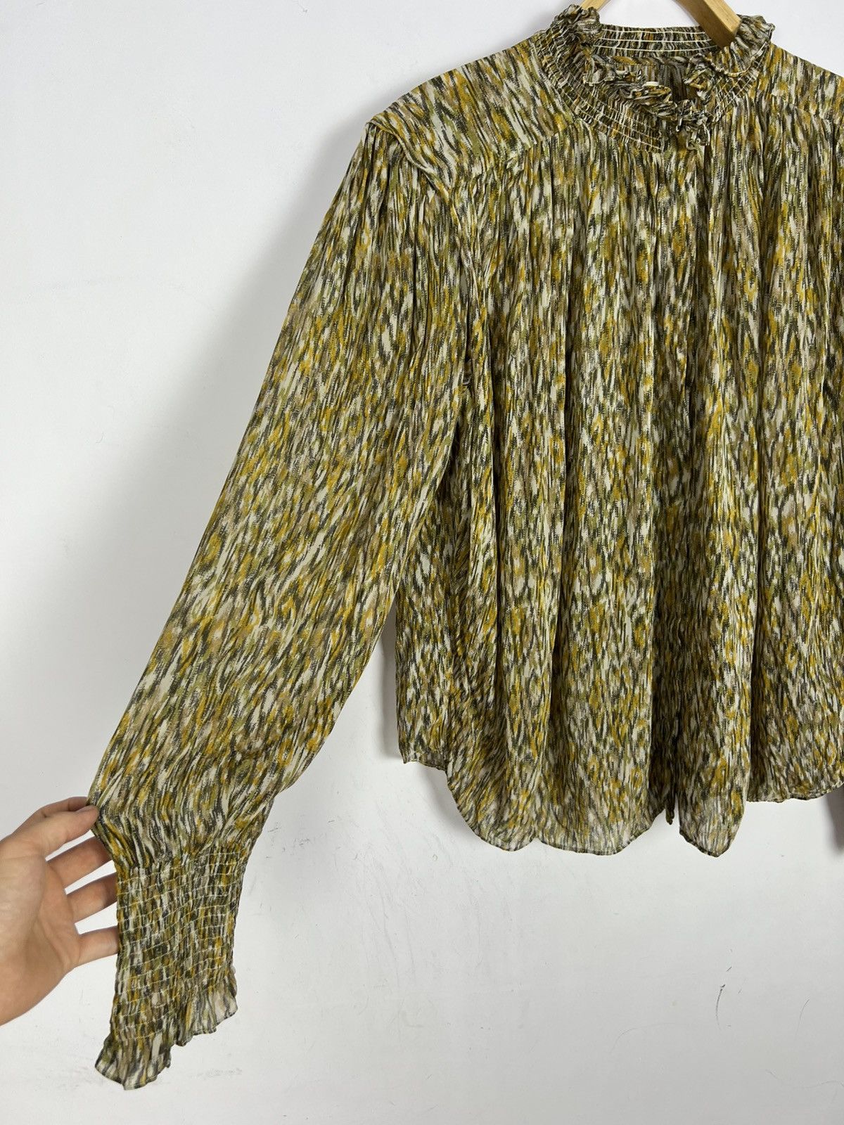 Isabel Marant Etoile Isabel Marant Etoile Blouse Viscose Size S / US 4 / IT 40 - 4 Thumbnail