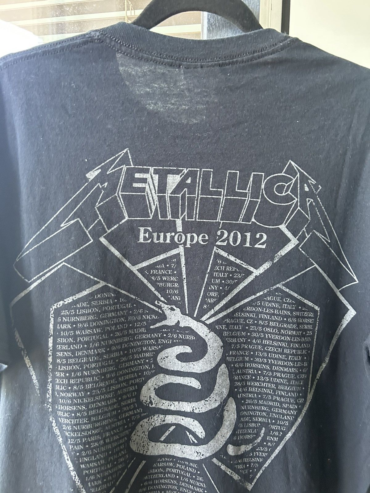Metallica × Vintage Metallica Snake Pit VTG Vintage Official Merch Tshirt Size US M / EU 48-50 / 2 - 6 Thumbnail