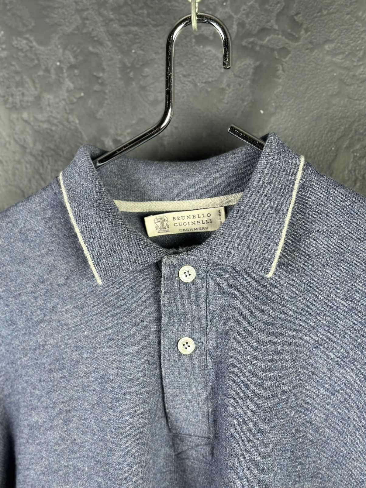 Brunello Cucinelli Brunello Cucinelli Cashmere Button Sweater Jumper Size US M / EU 48-50 / 2 - 7 Thumbnail
