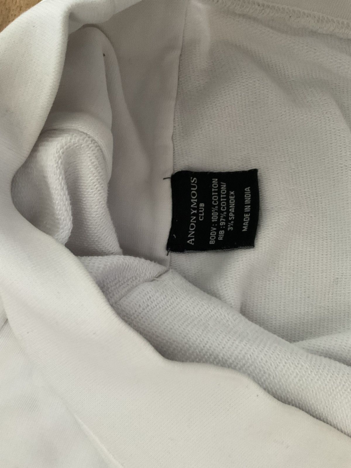 Anonymous Club Anonymous Club Friends&Family Hoodie White Size US L / EU 52-54 / 3 - 4 Thumbnail