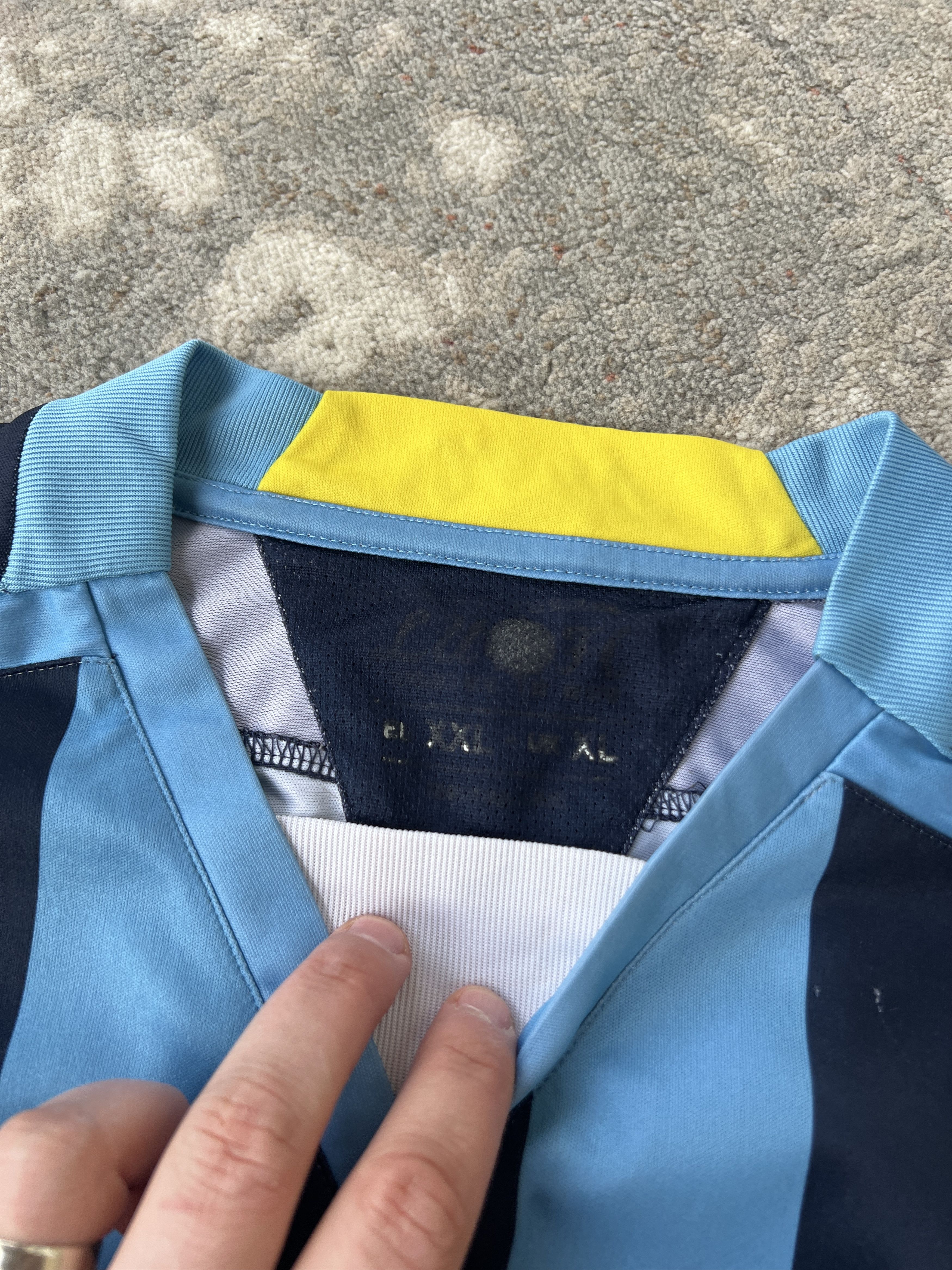 Macron Macron Leeds United Vintage Jersey Size US XXL / EU 58 / 5 - 2 Thumbnail