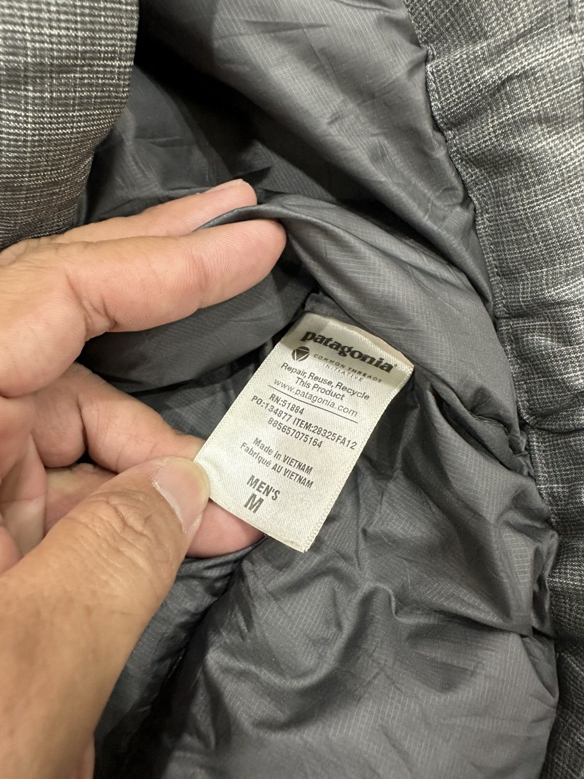 Patagonia Vintage Patagonia Puffer Jacket Design With Hoodie Size US M / EU 48-50 / 2 - 9 Thumbnail