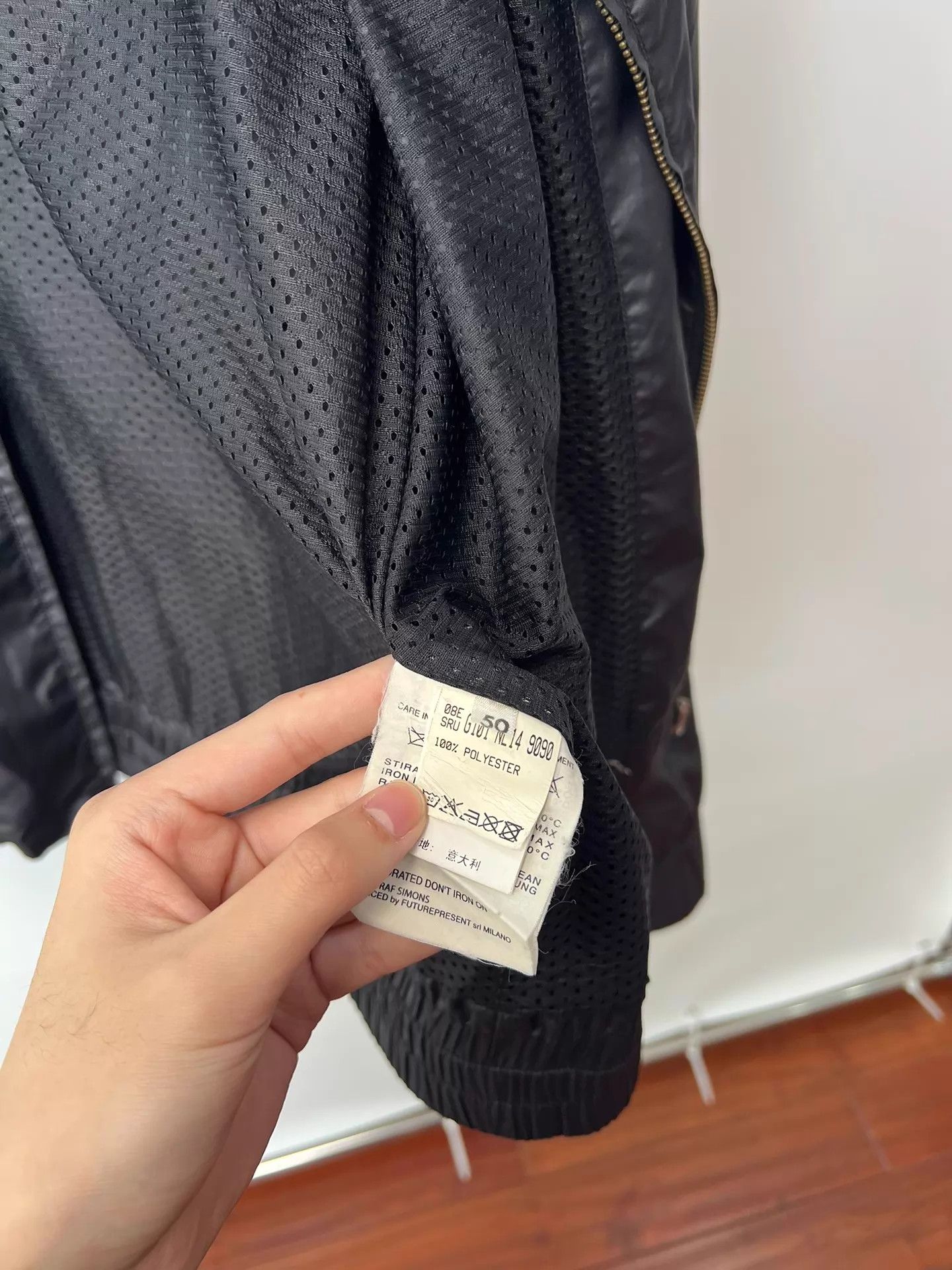 Raf Simons Raf Simons 07ss 05ss Reissue Coated Zip Jacket Size US M / EU 48-50 / 2 - 7 Thumbnail
