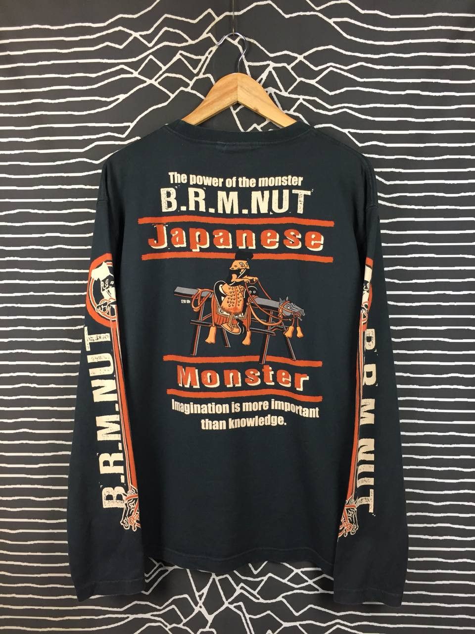 Tedman Vtg Tedman Ted Company Japanese Monster Long Sleeve Tee Size US XL / EU 56 / 4 - 1 Thumbnail